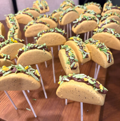 Nutella Taco Cake Pops