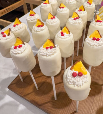 Pina Colada Cake Pops