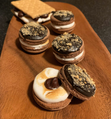 S'mores Macarons